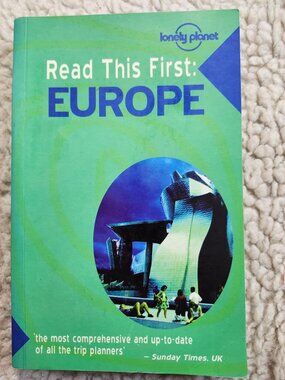 Lonely Planet Read This First Europe Paul Harding Travel Guide 1st Ed Paperback